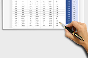 2021年收入記賬表-年度報表免費下載