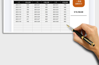 2021年財務(wù)會計現(xiàn)金日記賬表
