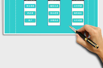 2021年進銷存系統含按年查詢月份匯總表