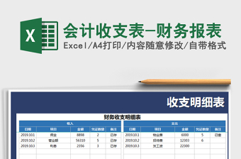 2021年會(huì)計(jì)收支表-財(cái)務(wù)報(bào)表