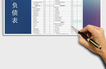 2021年資產負債表-財務報表