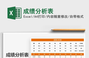 2021年成績分析表