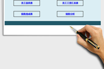 2021年銷售管理系（提成工資分檔計算及銷售分析）