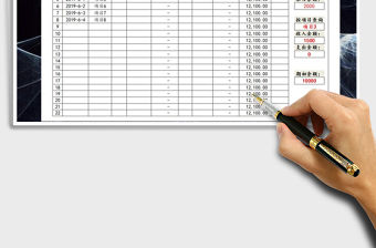 2021年收支管理流水賬（可查詢）