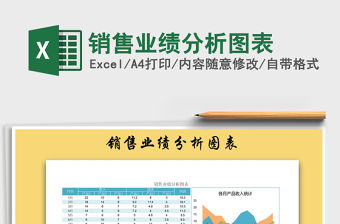 2021年銷售業績分析圖表