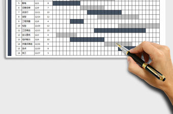 2021年項目計劃進度表