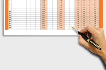 2021年商品進銷存統計表