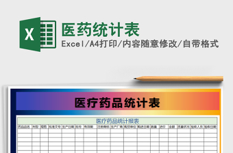 2021年醫(yī)藥統(tǒng)計(jì)表