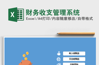 2021年財務收支管理系統(tǒng)