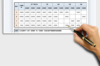 2021年年终应收账款汇总表免费下载