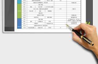 2021年五一出游日程安排表