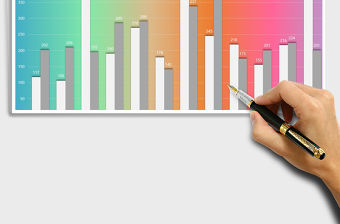 2021年數據對比柱形圖