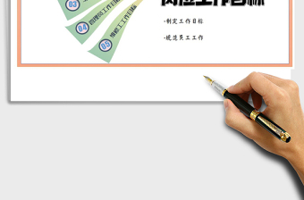 2021年物業(yè)管理崗位工作目標(biāo)