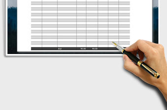 2021年日常收支記錄表