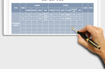 2021年電商爆款打造銷售推廣計劃表