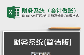 2021年財務系統(tǒng)（會計做賬）
