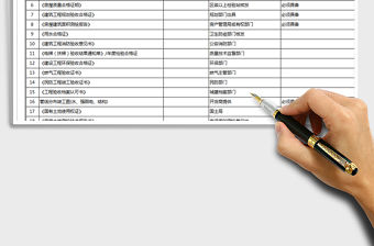 2021年毛坯房屋驗收表