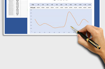 2021年費用日報表及按月匯總表免費下載