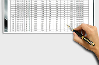 2021年工資情況登記表模板
