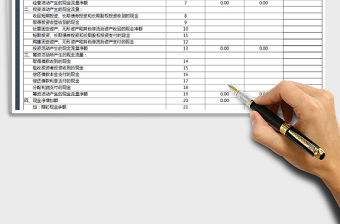 2021年現(xiàn)金流量表