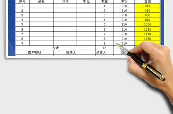 2021年送貨單模板免費(fèi)下載