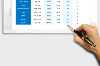 2021年通用表格樣式