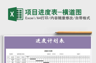 2021年項目進度表-橫道圖