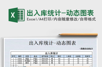 2021年出入庫統(tǒng)計(jì)-動(dòng)態(tài)圖表