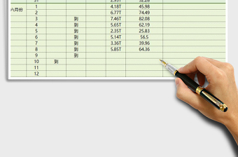 2021年出勤記錄工資表（按月份）