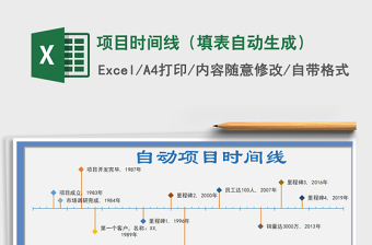 2021年項(xiàng)目時(shí)間線（填表自動(dòng)生成）