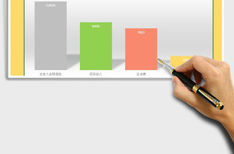 2021年月度收支分析柱狀圖