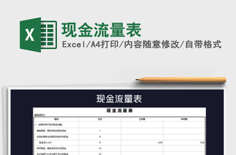 2021年現(xiàn)金流量表