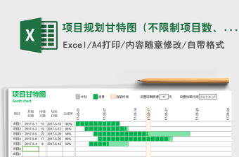 2022excel甘特图多时间段