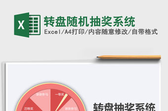 2021年轉盤隨機抽獎系統(tǒng)