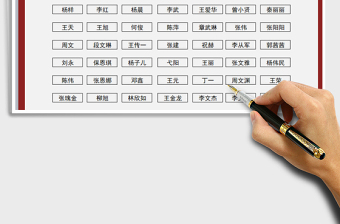 2021年學生座位表