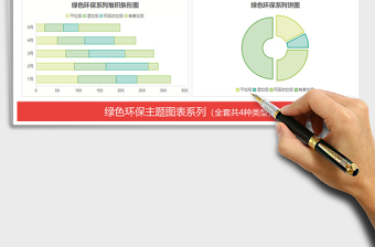 2021年垃圾分类绿色环保系列图表模板