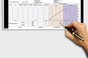 2021年工程进度表