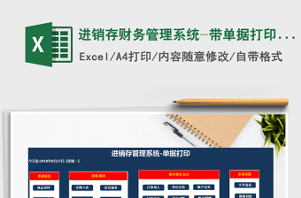 2021年進(jìn)銷存財(cái)務(wù)管理系統(tǒng)-帶單據(jù)打印-利潤(rùn)報(bào)表
