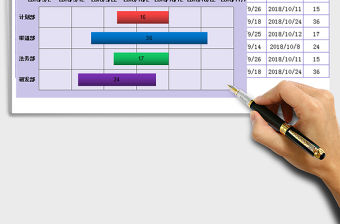2021年工作計劃表-學習安排表自動整理已完成項目
