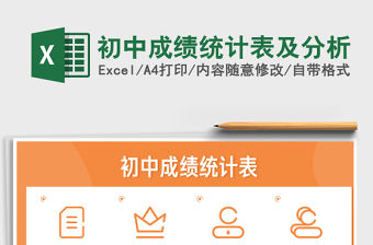 2021年初中成績統(tǒng)計表及分析