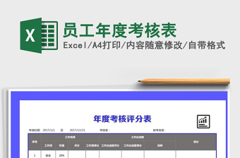 2021年员工年度考核表