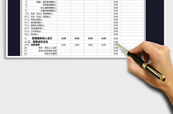2021年物業(yè)公司年度收支明細(xì)表公示