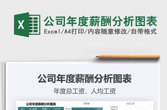 2021年公司年度薪酬分析圖表