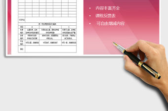 2021年班級課程反饋表