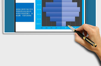 2021年男女性別分布比例分析圖表（）