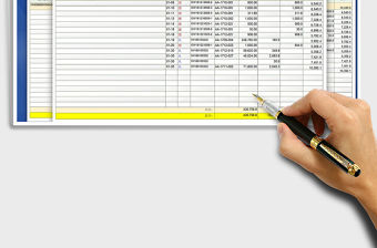 2021年物料進出明細表免費下載