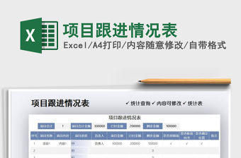 2021年項目跟進情況表