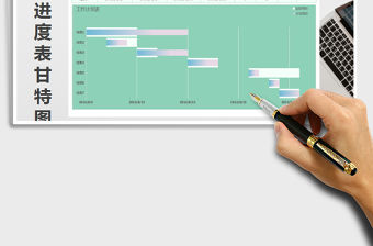 2021年工作計劃進度表-甘特圖