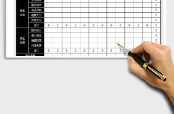 2021年资金计划平衡表免费下载