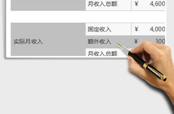 2021年個人月度預(yù)算